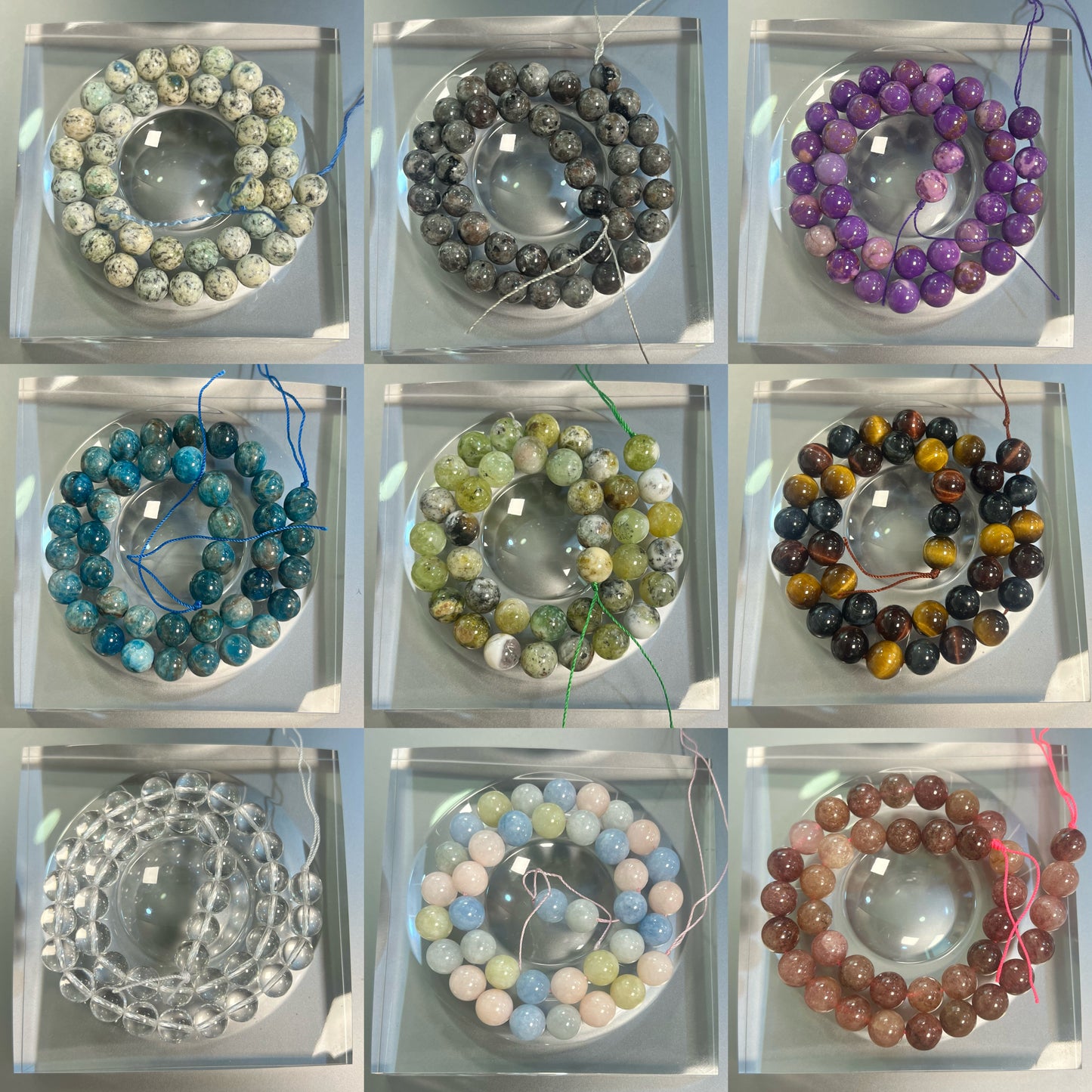 10MM 25 Beads Crystal DIY Bag - Pack off live