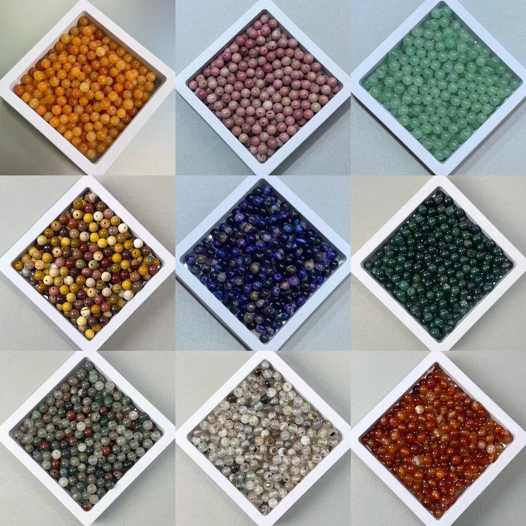 8MM 30Beads Natural Crystal DIY Bag-Pack Off Live