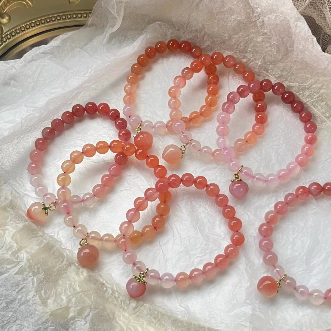 Natural Yanyuan Agate High Grade Design Bracelets Colletion