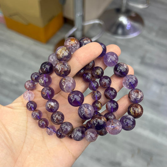 Purple Phantom Quartz Bracelets