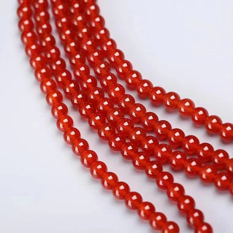 Natural Red Agate Round beads Healing Gemstone Loose Beads DIY Jewelry Making Design AAA Quality  4mm 6mm 8mm 10mm 12mm