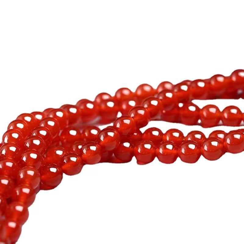 Natural Red Agate Round beads Healing Gemstone Loose Beads DIY Jewelry Making Design AAA Quality  4mm 6mm 8mm 10mm 12mm