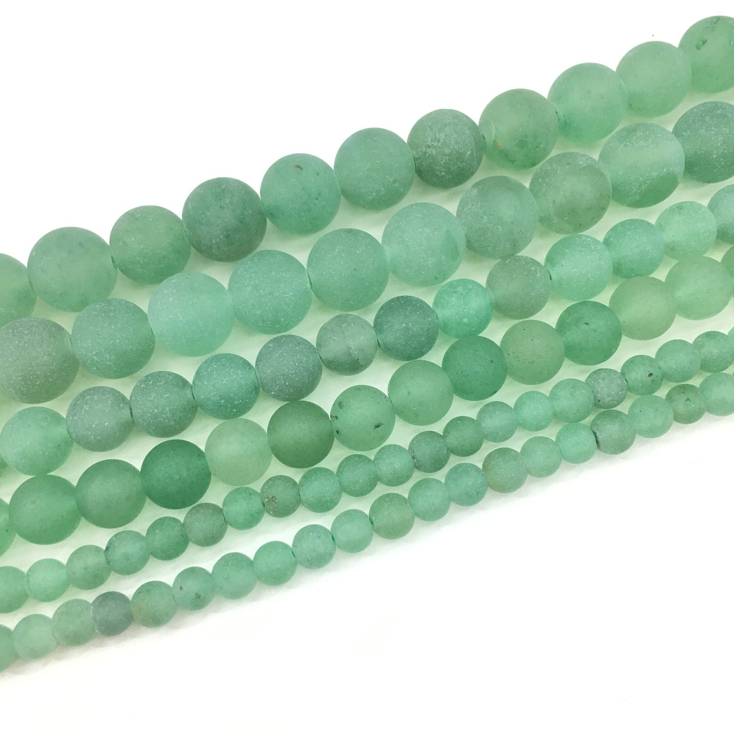 Natural Matte Adventurine Jasper Round beads Energy Gemstone Loose Bead DIY Jewelry Making Design for AAA Quality 6mm 8mm 10mm 12mm