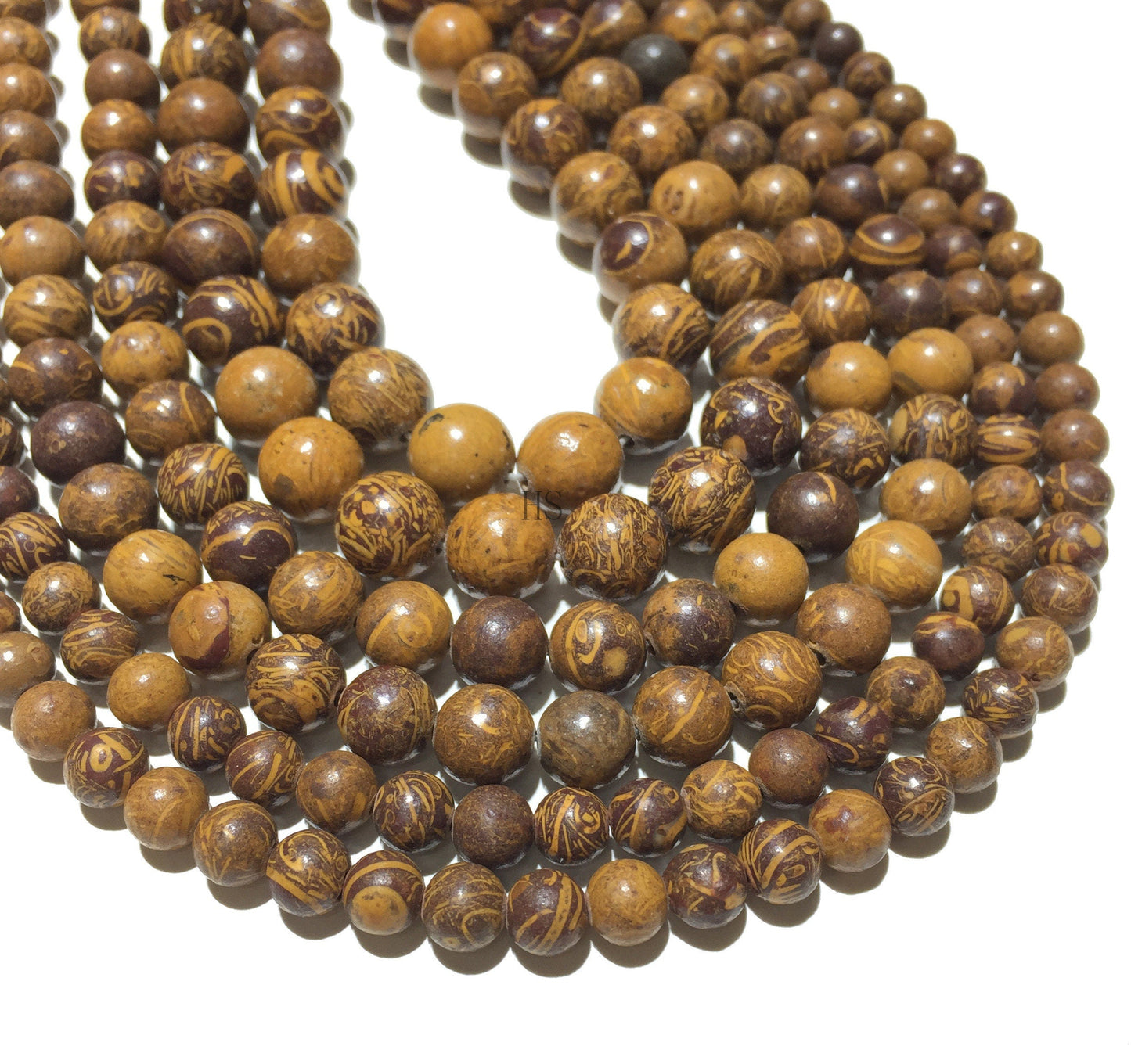 Natural Elephant Skin Jasper Round Beads Healing Gemstone Loose Bead DIY Jewelry Making for  AAA Quality 6mm 8mm 10mm 12mm