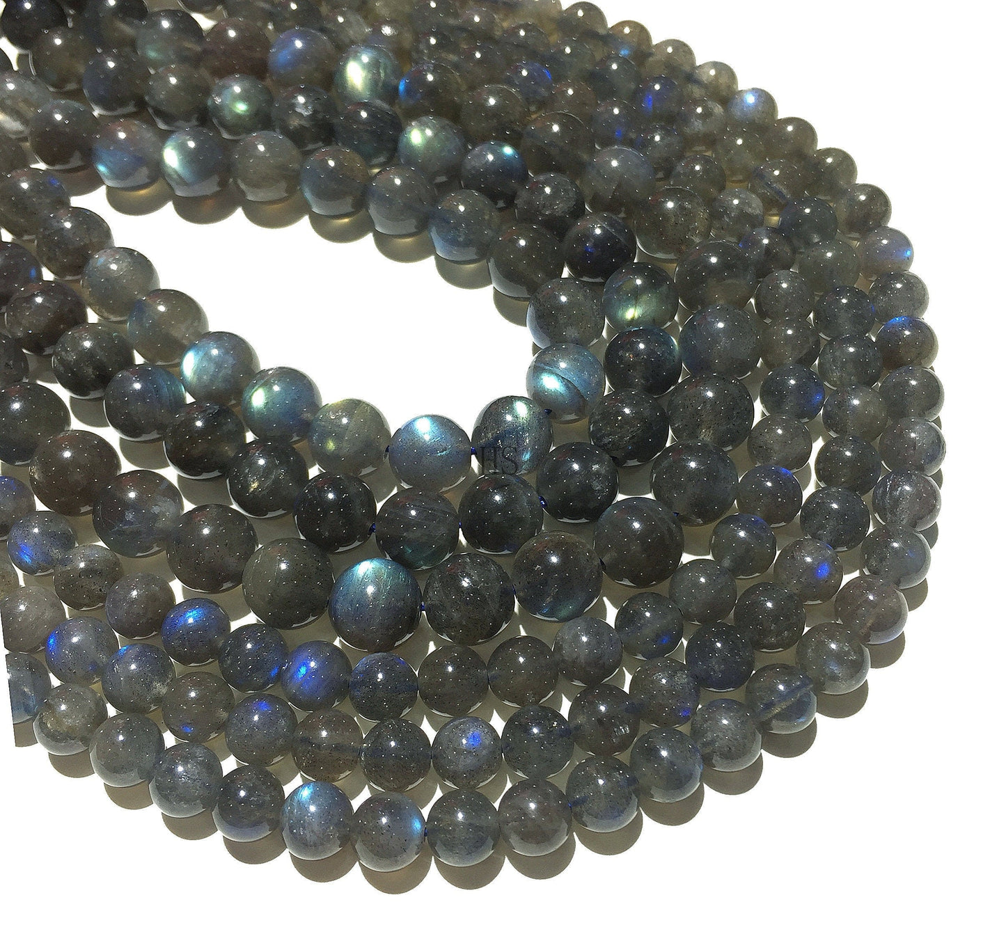 Natural Gray Labradorite Round Beads Healing Gemstone Loose Bead DIY Jewelry Making Design for AAA Quality 6mm 8mm 10mm