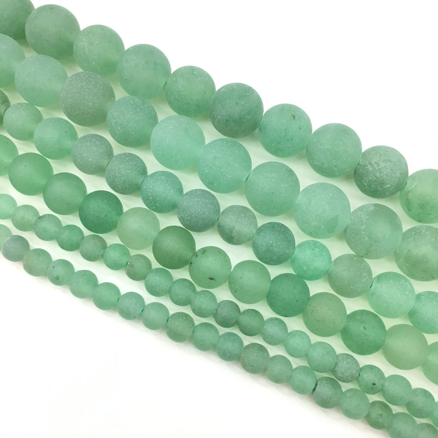 Natural Matte Adventurine Jasper Round beads Energy Gemstone Loose Bead DIY Jewelry Making Design for AAA Quality 6mm 8mm 10mm 12mm