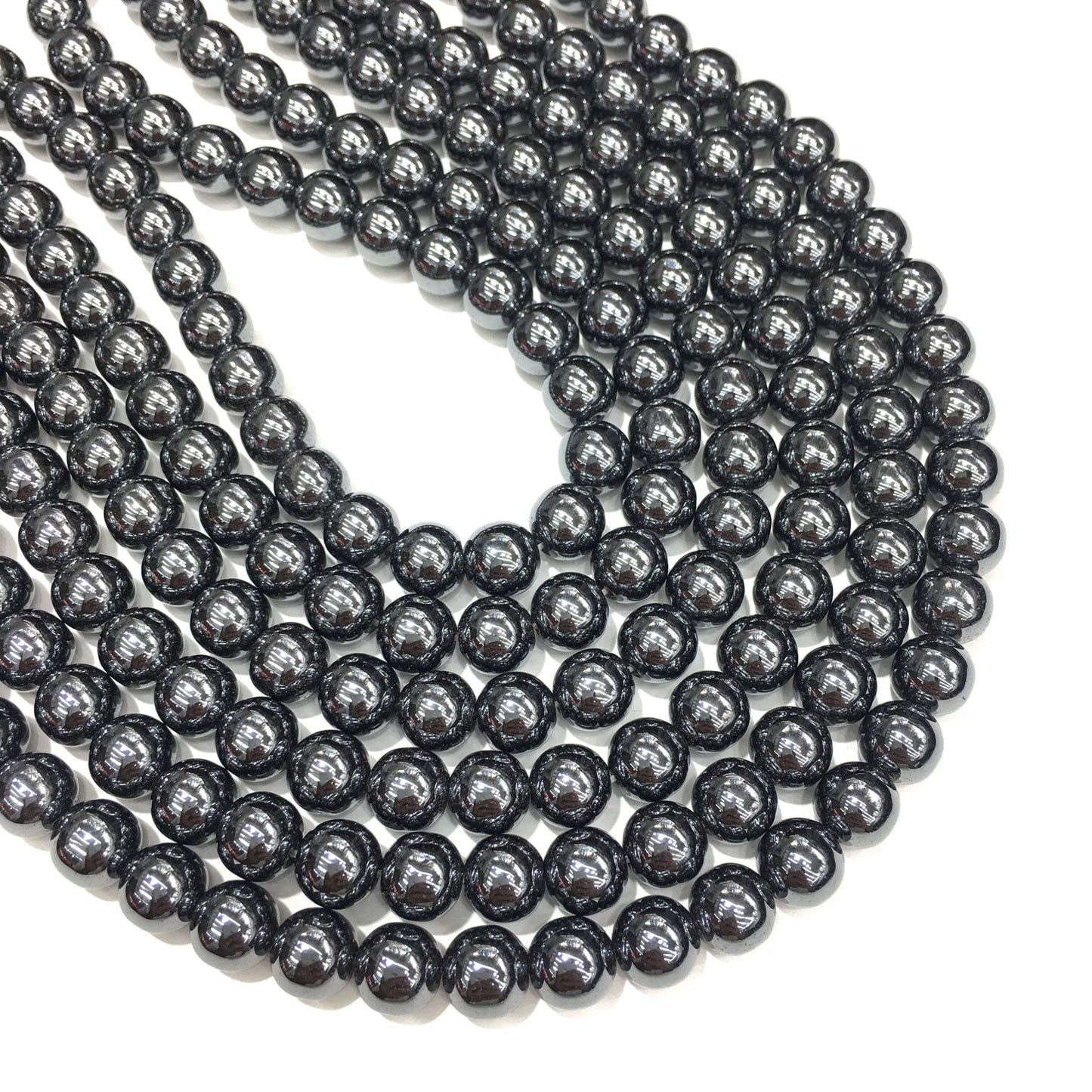 Black Hematite Beads Factory Price Loose Beads DIY Jewelry Making Design AAA Quality 6mm 8mm 10mm