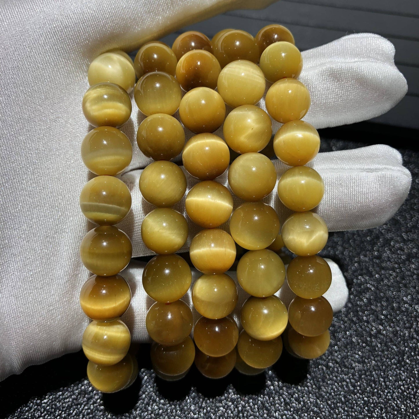 Natural Honey Tiger Eye  Round Beads Energy Gemstone Loose Beads for Jewelry Making Fashion Design AAAAA Quality