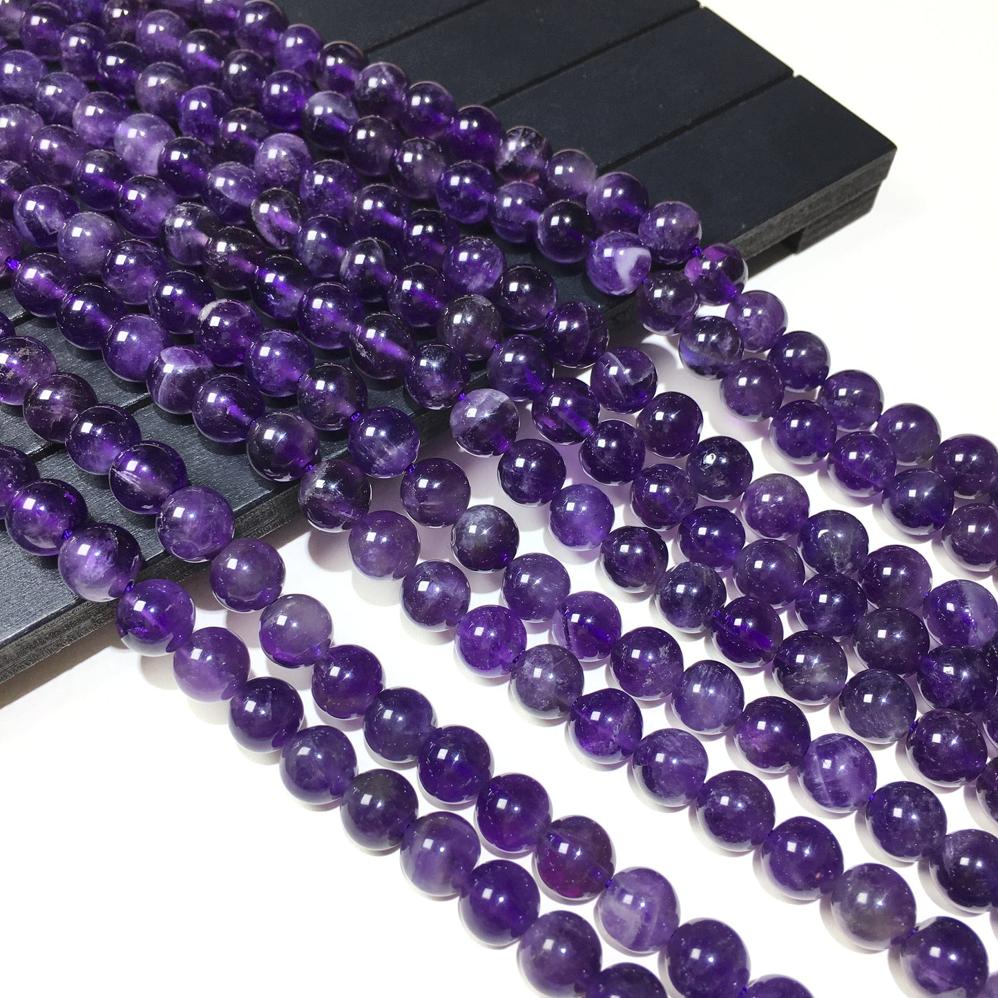 Natural Amethyst Round beads Healing & Energy Gemstone Loose Beads for DIY Jewelry Making  AAA Quality 4mm 6mm 8mm 10mm