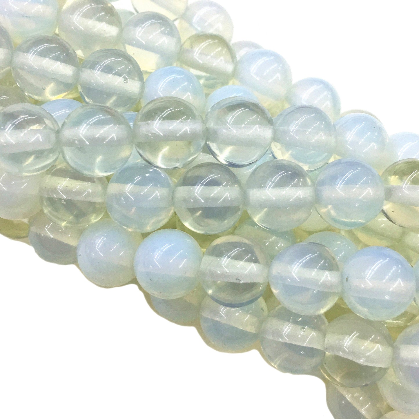 Opalite Round Shape Beads Healing Energy Gemstone Loose Beads For DIY Jewelry Making Design 4mm 6mm 8mm 10mm