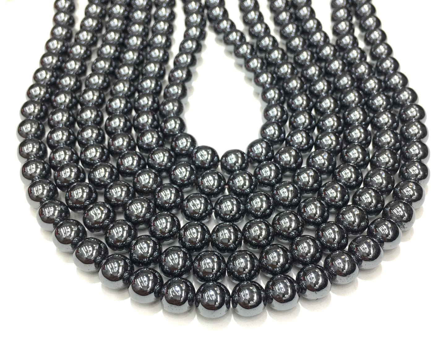 Black Hematite Beads Factory Price Loose Beads DIY Jewelry Making Design AAA Quality 6mm 8mm 10mm