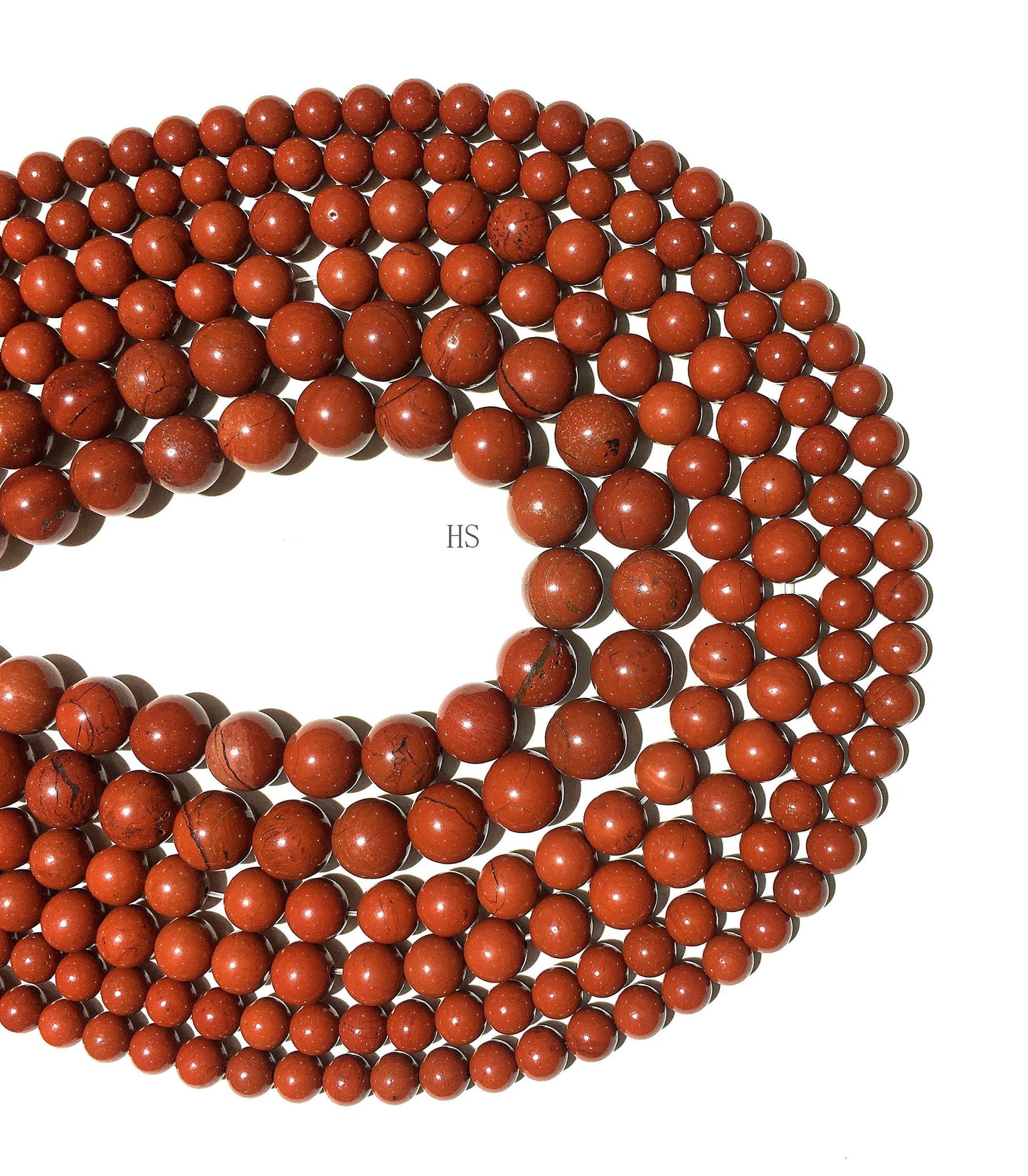 Natural Red Jasper Round Beads Healing Energy Gemstone Loose Bead DIY Jewelry Making for  AAA Quality 4mm 6mm 8mm 10mm 12mm