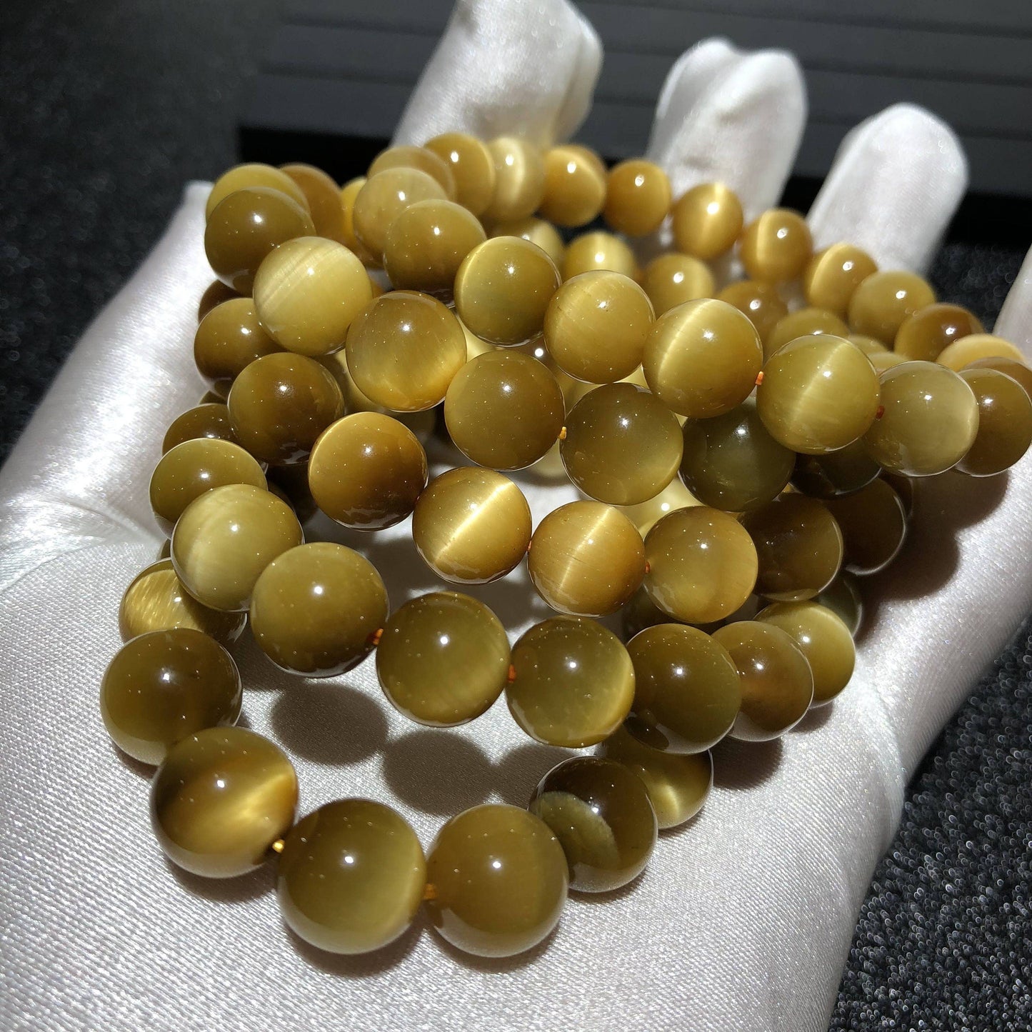 Natural Honey Tiger Eye  Round Beads Energy Gemstone Loose Beads for Jewelry Making Fashion Design AAAAA Quality